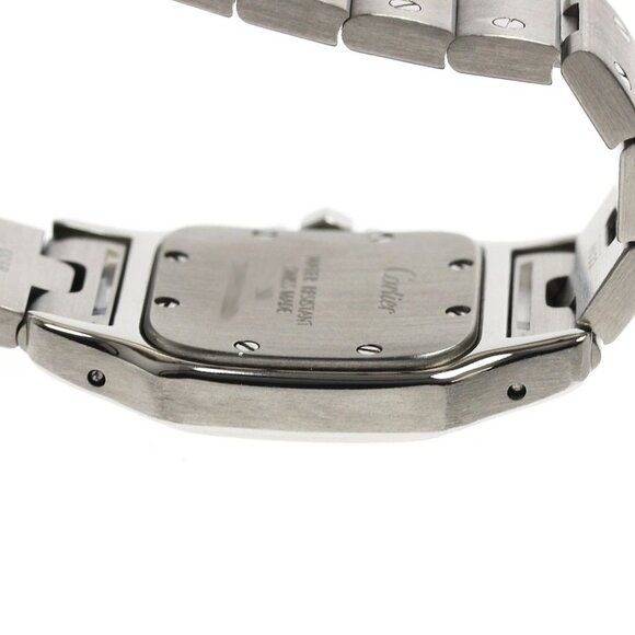 CARTIER Santos GalbeeSM W20056D6 beige Dial Quartz Ladies Watch_901093 - Picture 4 of 6